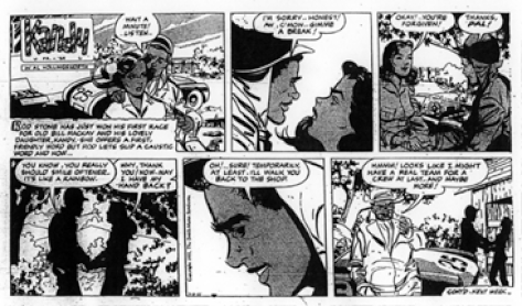 Newspaper comic strip named Kandy
