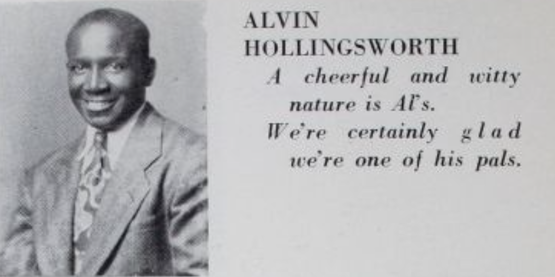Alvin Hollingsworth graduation photo Winter Jan 1946Picture