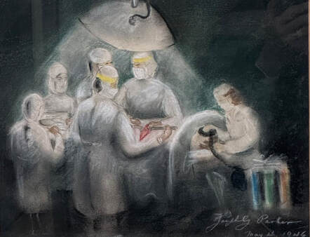 Drawing of operation by Joseph Parker